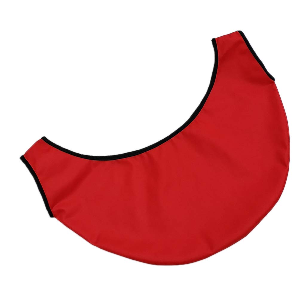 SM SunniMix Portable Bag See-Saw Cleaner Ball Polisher and Carrier Gym Equipment with Lanyard for Bowler, Red