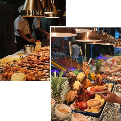 Présentoir de buffet chauffant pour éliminer le refroidissement des plats - 6