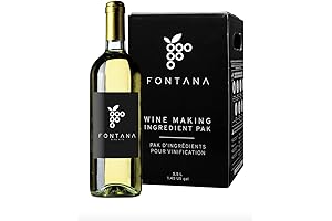 Fontana Italian Pinot Grigio Wine Making Kit | Turn Passion into Perfection