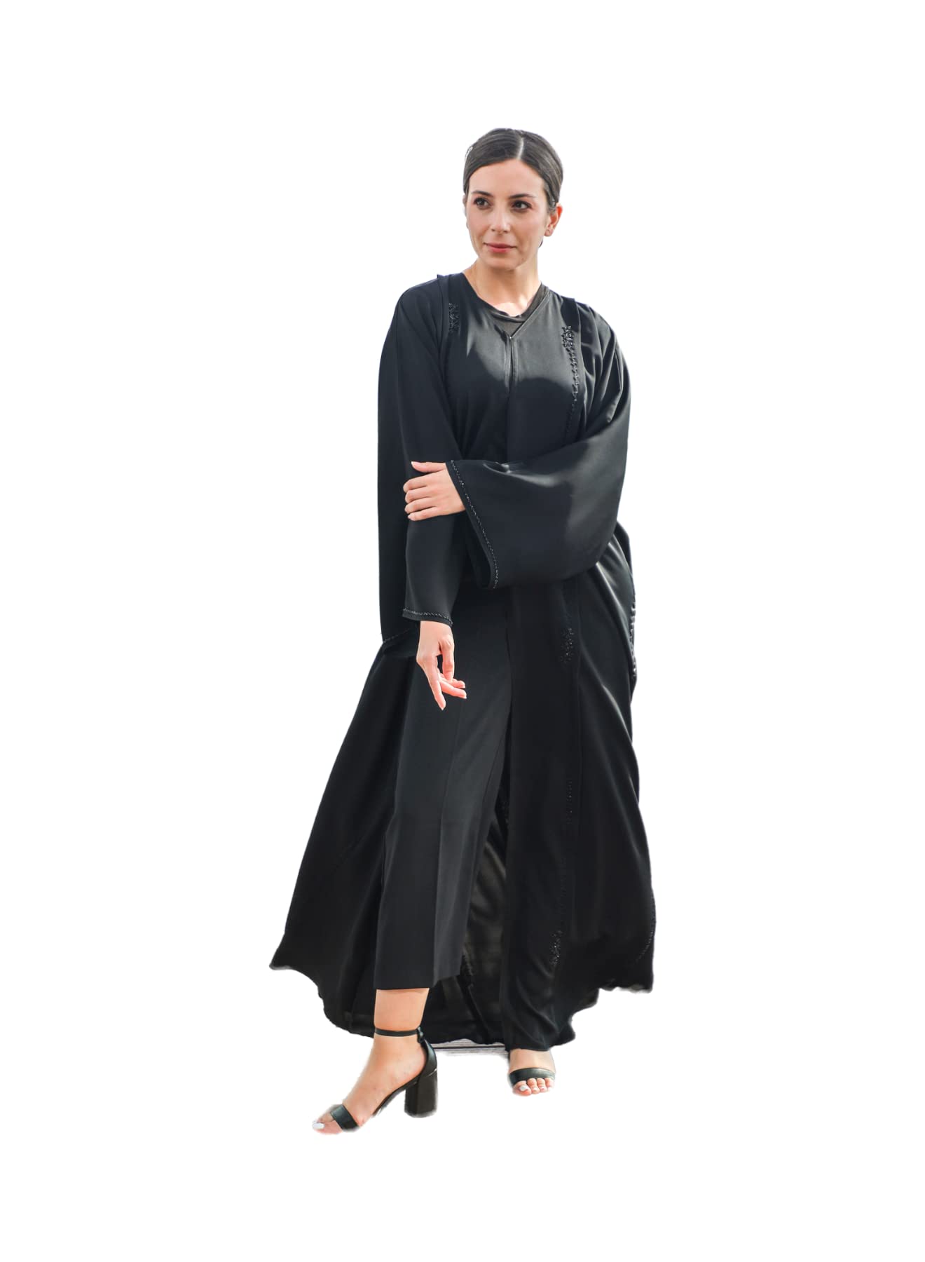 Nukhbaapremium abaya-AJ220490A-P