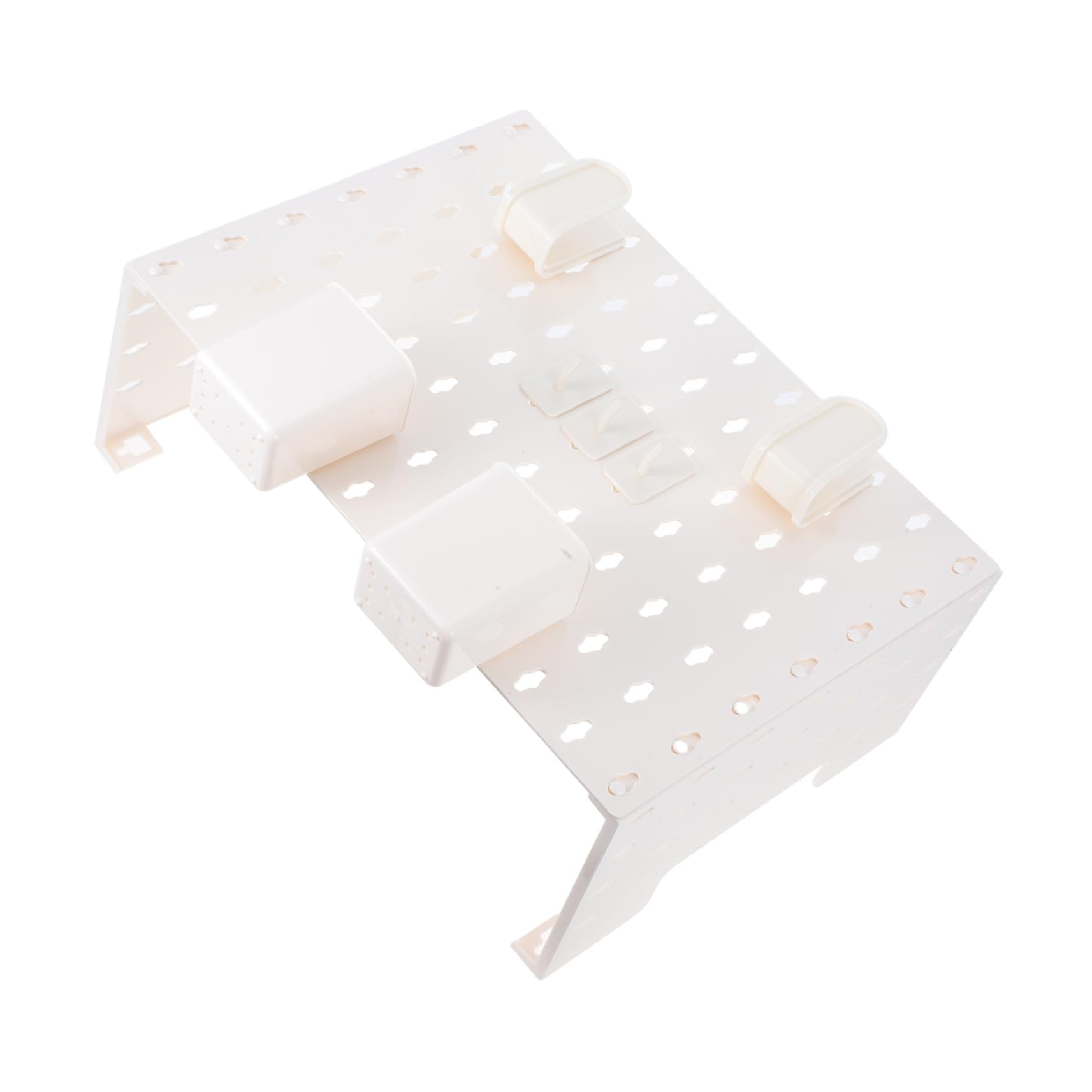 Cabilock Pegboard for Garage Kitchen Pegboard Home Storage Rack Plastic Panels Tool Organizer Wall Storage