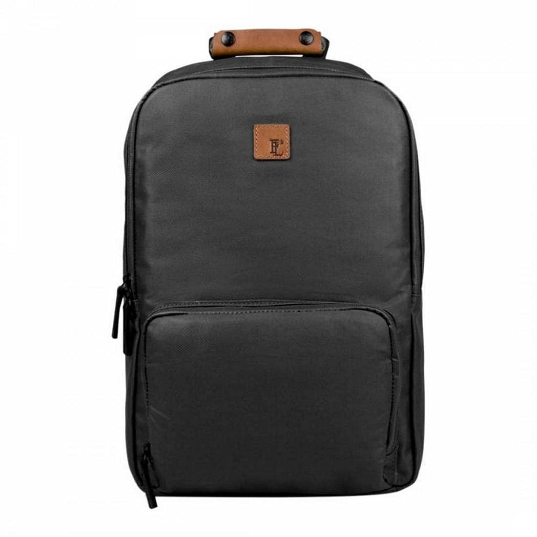 Forbes & Lewis Unisex Black Suffolk Backpack In Ash For Up To 15" Laptops