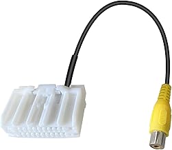 Video RCA Adapter Rear View Camera Cable for Jeep Wrangler Rubicon Patriot Grand Cherokee Chrysler Dodge