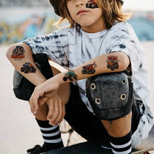 Charlent CLT083 Monster Truck Temporary Tattoos thumb #4