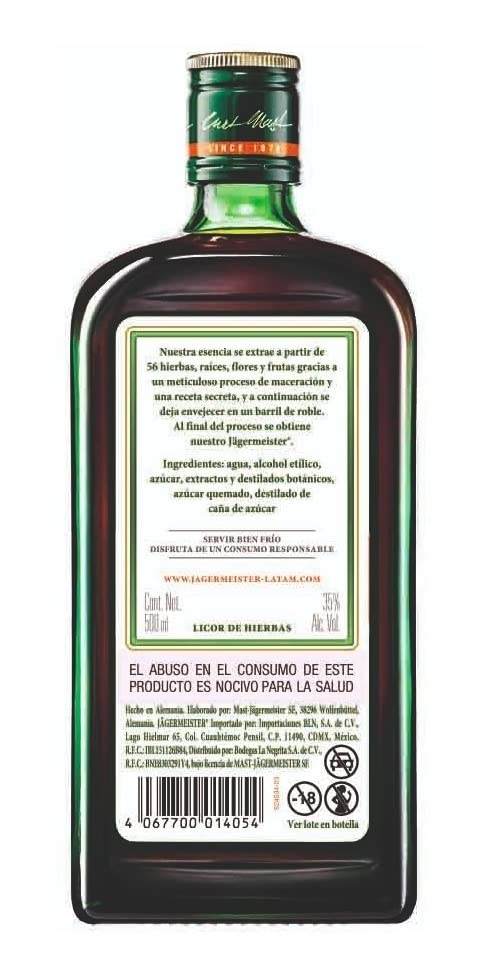 Licores, Imagen adicional