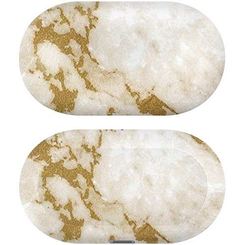 Skinit Decal Audio Skin Compatible with Galaxy Buds+ - Officially Licensed Originally Designed Basic Marble Design