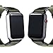 Maxjoy Compatible with Apple Watch Band, 42mm 44mm 45mm 46mm 49mm Nylon Strap Replacement Bands Compatible with Apple iWatch Ultra 2 SE Series 10 9 8 7 6 5 4 3 2 1 Sport & Edition, Army Green