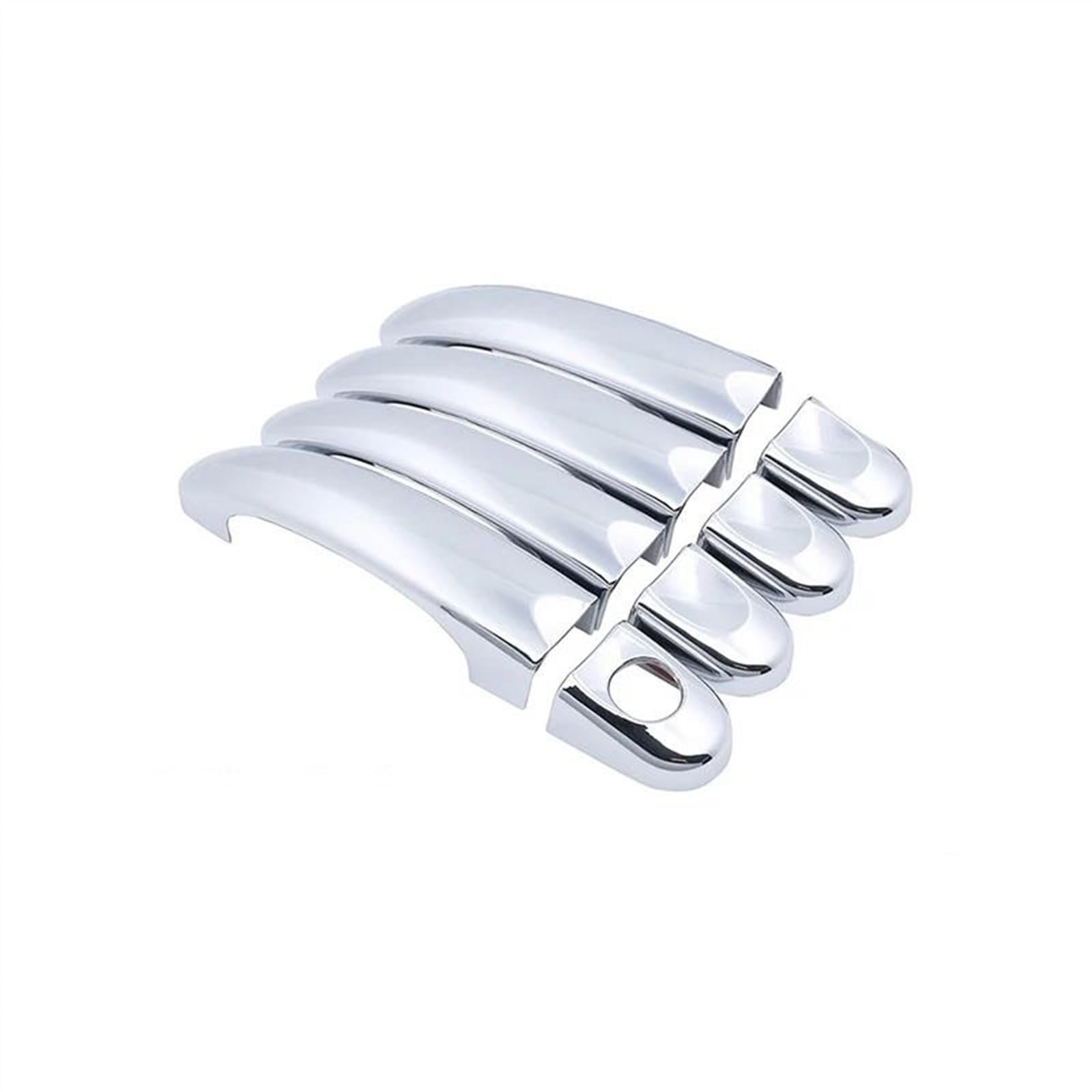 Noheeu A Chrome Handles Cover For Touran Mk1 2003~2015 Ccessories Stickers Car Styling 2004 2005 2010 2011 2012 2013 2014(A)