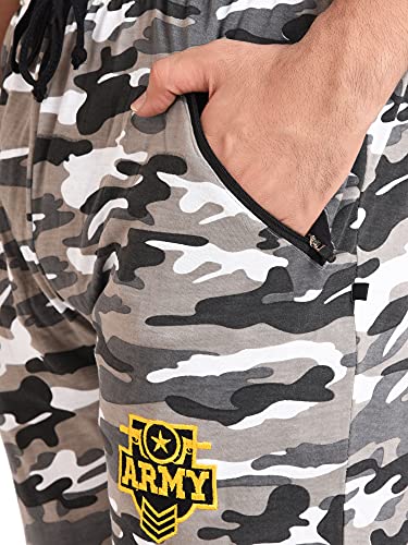 Image of Neo Garments Men's Cotton Solid Regular Fit Trackpants /Jogger /Trouser with Side Pockets