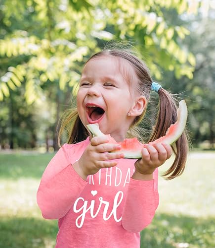 Image of Happy Birthday T-Shirt (Girls 1 to 12) Sassy Kids Party Tee - Sweet Baby /Toddler Outfit