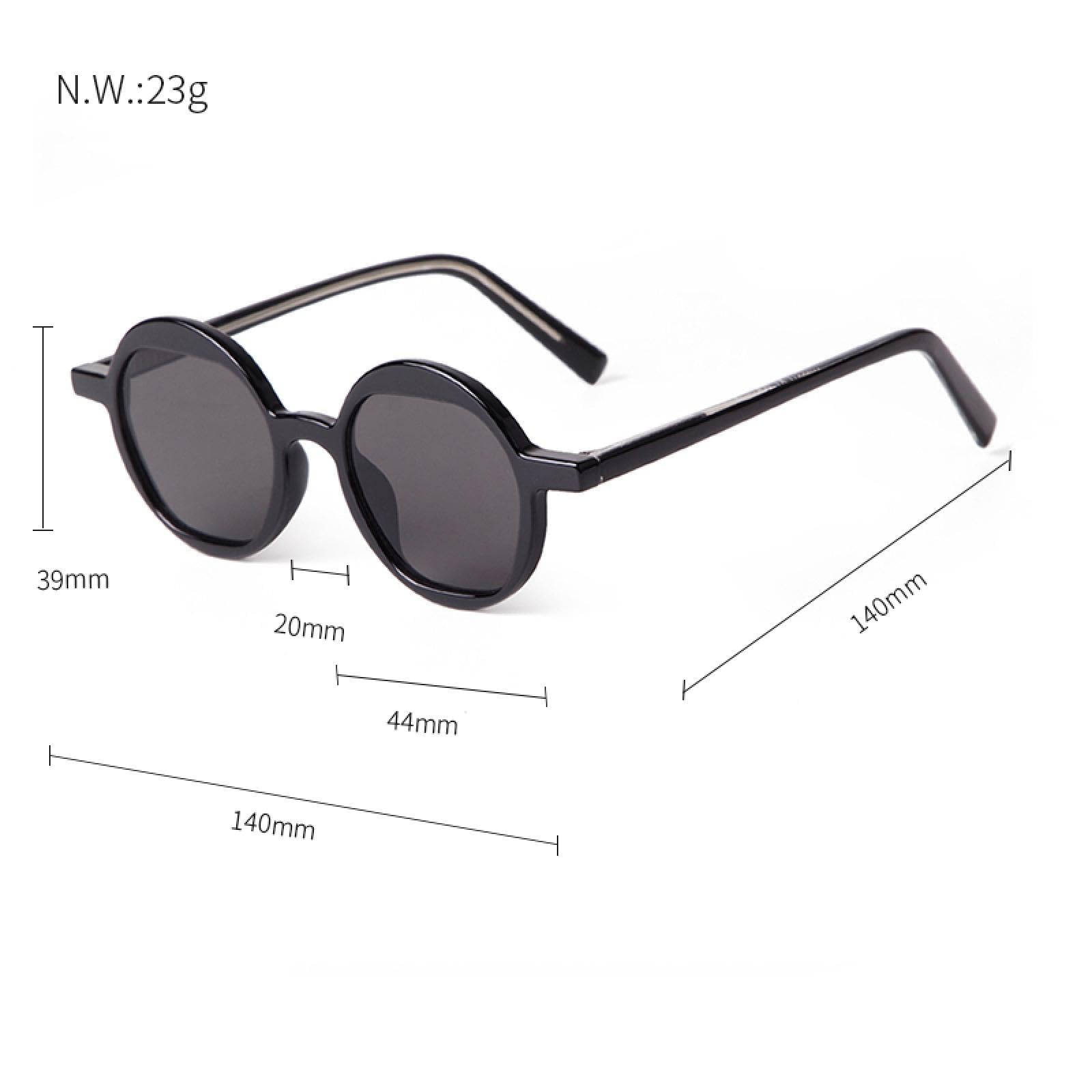 Retro okrągłe okulary przeciwsłoneczne damskie modne kwiatowe odcienie gradientowe męskie różowe fioletowe okulary przeciwsłoneczne UV400