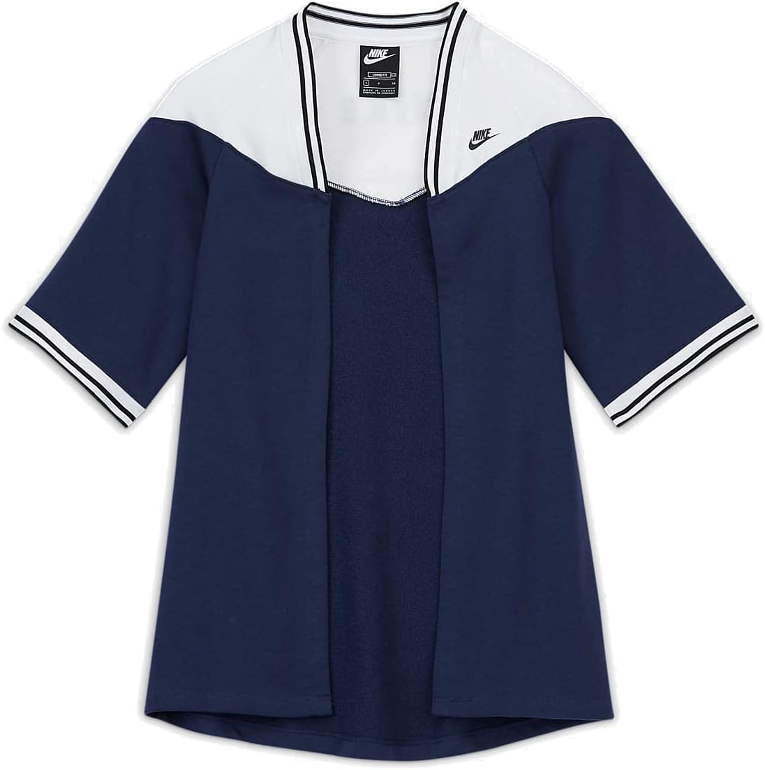 Nike Girls Open Front Varsity Sweater
