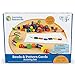 Learning Resources Beads and Patterns Card Set,130 Pieces Ages 3+, Lacing Beads,Back to School Supplies,Teacher Supplies for Classroom