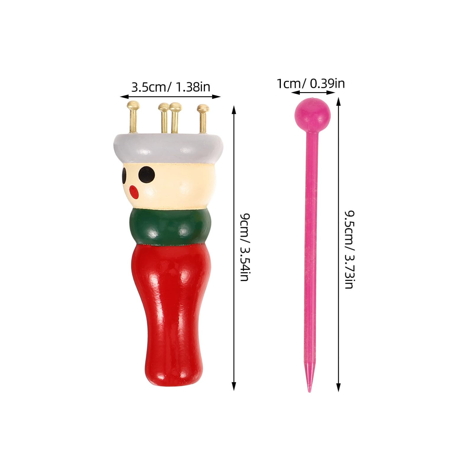 TEHAUX 1Set DIY Spool Loom Knitter Professional Yarn Weaving Tool for Sweaters Scarves and Crafts Lightweight and Durable Design Present for Weaving Enthusiasts