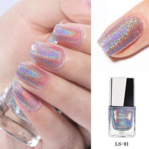 Gireatick 4 Bottiglie di Smalto per Unghie