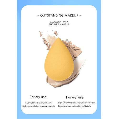 Miniatura 6 de Beauty Makeup Sponge 7 piezas Puff Tear Blender Foundation Sponge Set Perfect Bottle Design Drifting Bottle Macaron Makeup Beauty Egg