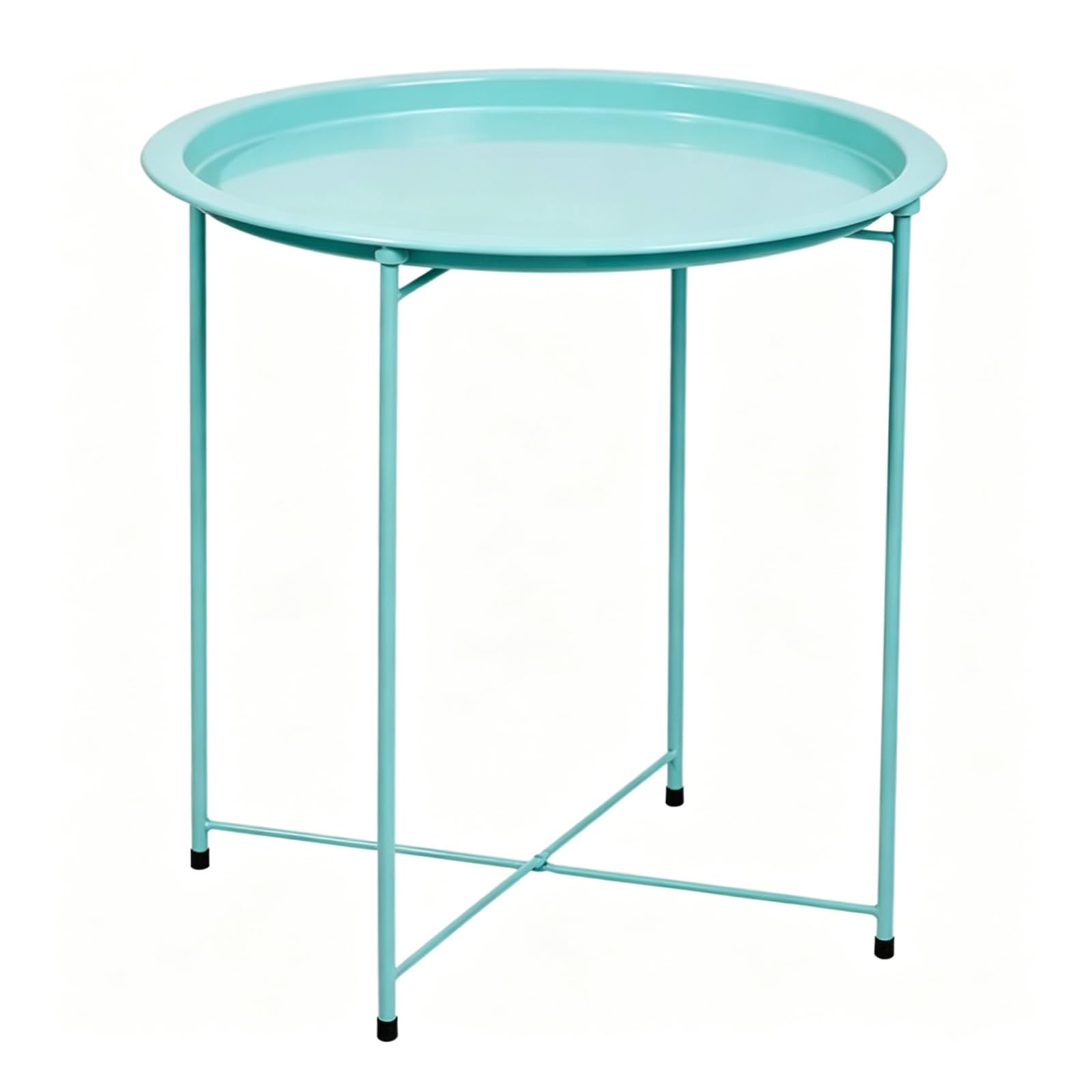 ATRBNCX Modern Metal Plant Stand Indoor Outdoor, Corner Shelving Rack With Removable Tray, Tall Planter Display Table For Home, Garden, Patio, Bathroom(Color:Green)