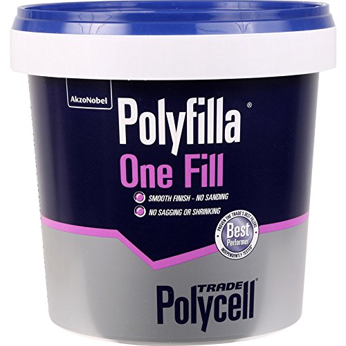 Polycell Trade Polyfilla Ready Mixed One Fill Filler 1L Amazon.co.uk