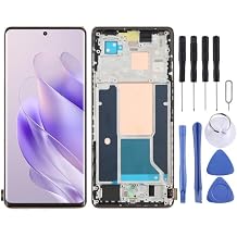 Cellphone Parts for Infinix Zero 30 4G X6731B AMOLED LCD Screen Digitizer Full Assembly with Frame Gold Gold