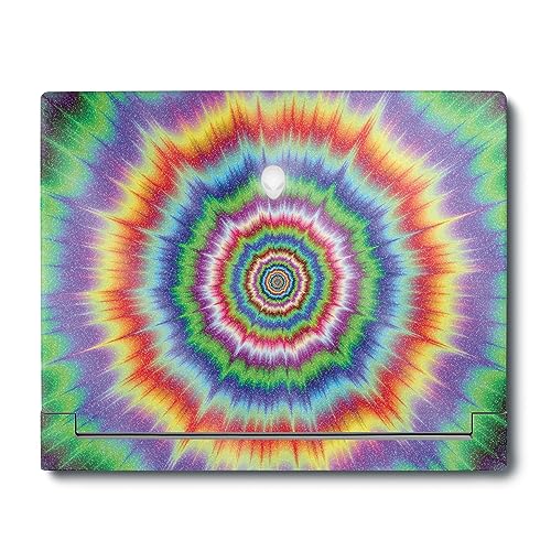 Image of MightySkins Glossy Glitter Skin Compatible with Alienware X16 R1 (2023) Full Wrap Kit - Vibration | Protective, Durable High-Gloss Glitter Finish | Easy to Apply & Change Styles | Made in The USA