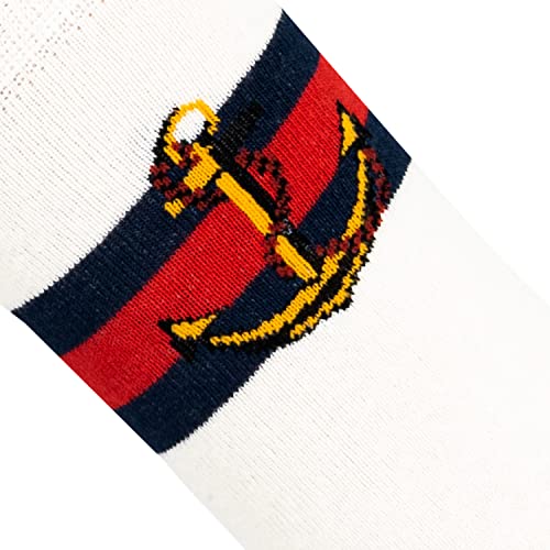 Image of Mysocks Unisex Extra Fine Combed Cotton Crew Socks |Colourful Designs | Seamless Toe | Make Your Steps Enjoyable