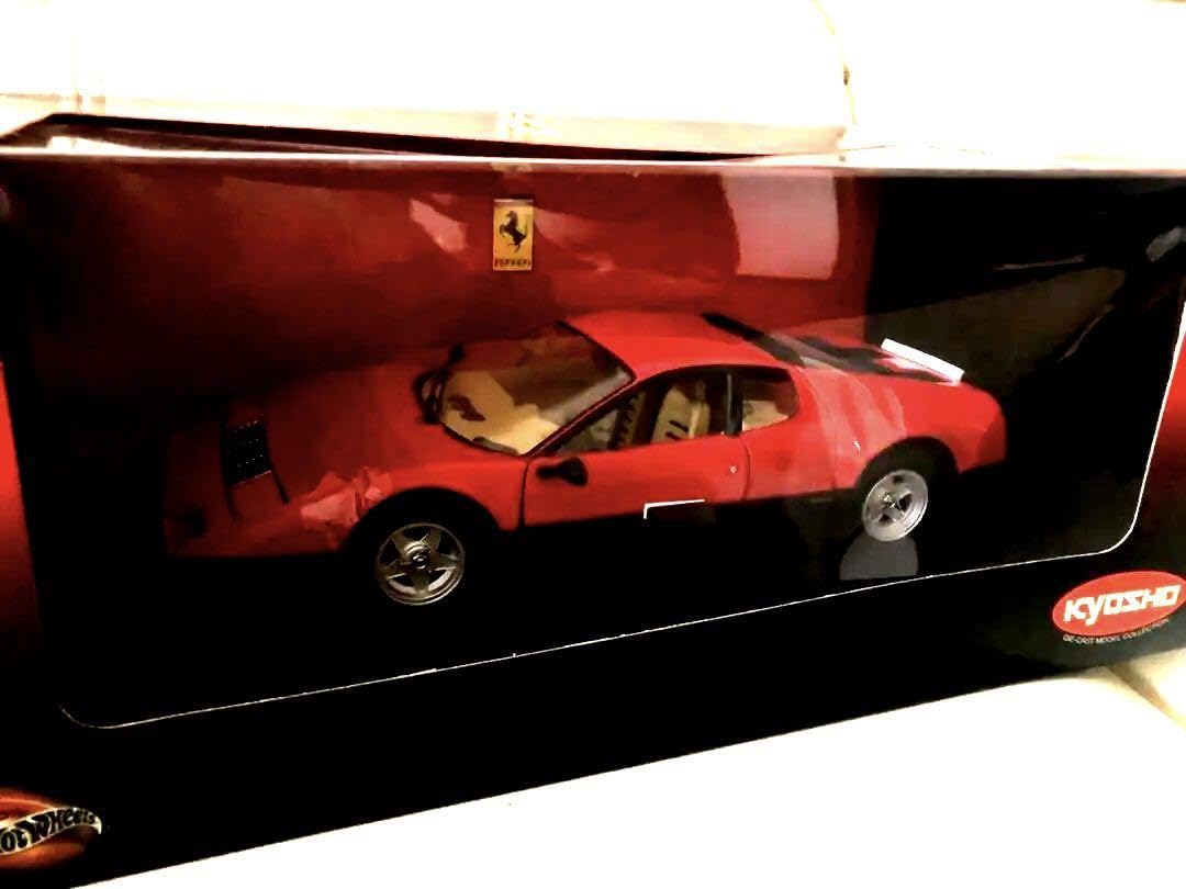 1/18 KYOSHO Ferrari 365GT4/BB Red Car, Slot Cars - Amazon Canada