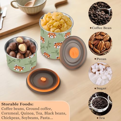 Envase Hermético para Café Domiking 900 ml Acero Inoxidable miniatura 5