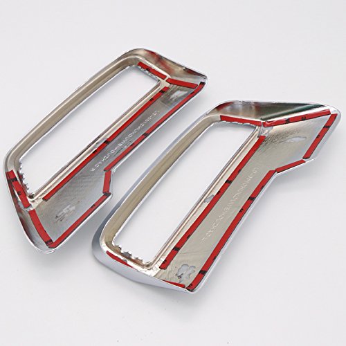 per 3008 5008 2017-2021 Allure Terminale di scarico Tubo di scappamento finale/deflettore di scarico in plastica abs lucido 2 pezzi