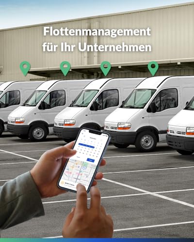 Comeback 4G GPS-Tracker für Auto, Motorrad, Wohnmobil, LKW mit Magnethalterung, Integrierte SIM-Karte, Live-Tracking-App für Android/iOS, Geschwindigkeits & Geofence-Warnungen, Lange Akkulaufzeit
