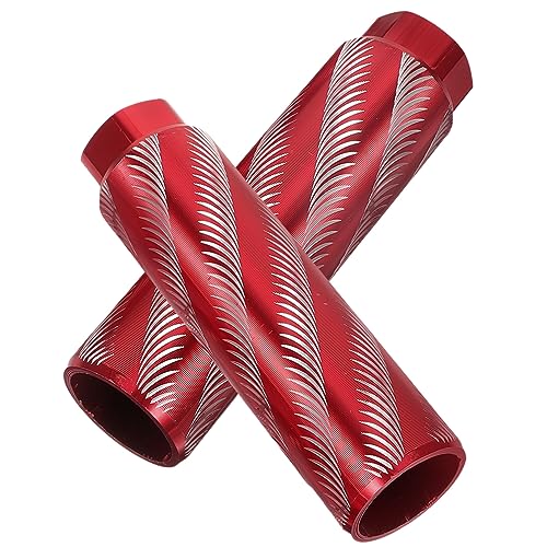 HANABASS 1Pair Aluminum Alloy Bike Pegs Sturdy Skid Cycling Foot Stands for Road Mountain and Bikes for Carrying Passengers Rear Wheel