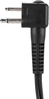 M Head Radio Fone de ouvido, M Head Air Duct Ham Radio Fone de ouvido Fone de ouvido com PTT para Walkie Talkie Fone de ouvido para fone de ouvido Ham Radio Fone de ouvido