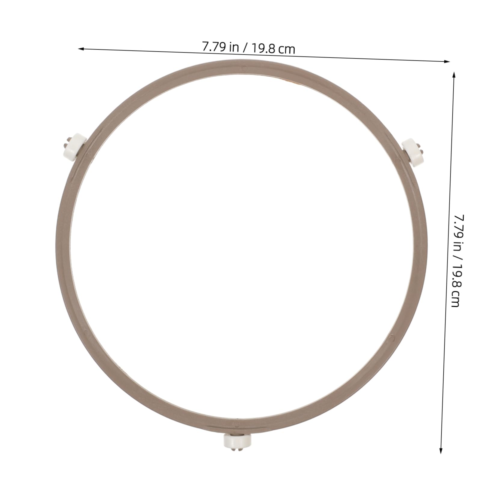 Holibanna Microwave Turntable Replacement Rotating Plate Tray Support Compatible Microwave Oven Accessory Stable Base for Plates Easy Setup Fine Craftsmanship