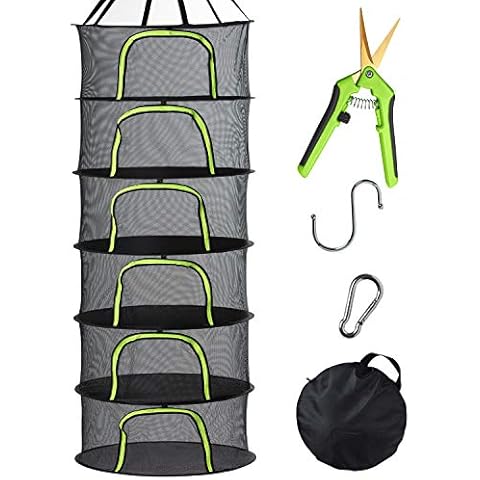 PROTITOUS 6 Tier Herb Drying Rack Cover