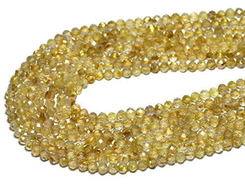 Amazon.co.jp: 【石流通センター】【カットビーズ】ルチルクォーツ (5A