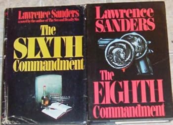 Lot of 2 Lawrence Sanders Hardback Books