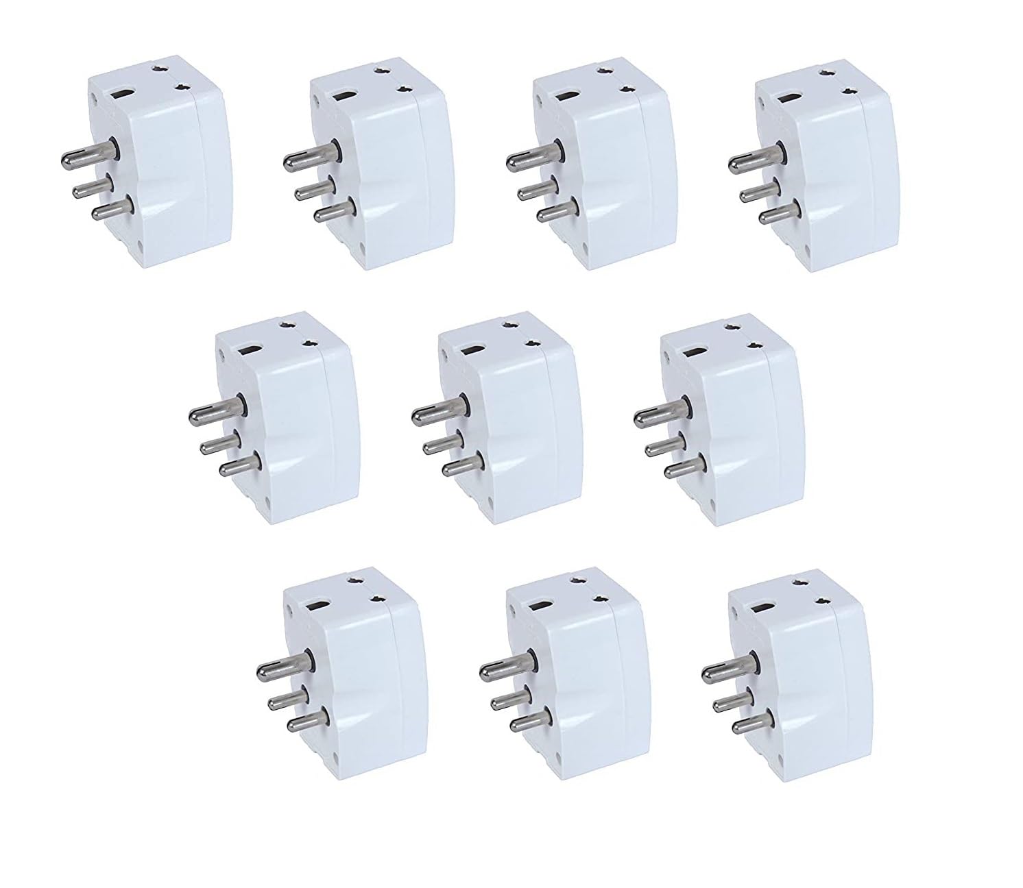 sauran Pack of 10 Pieces 3 Pin Onversion Multiplug (ESP193)-picture-28