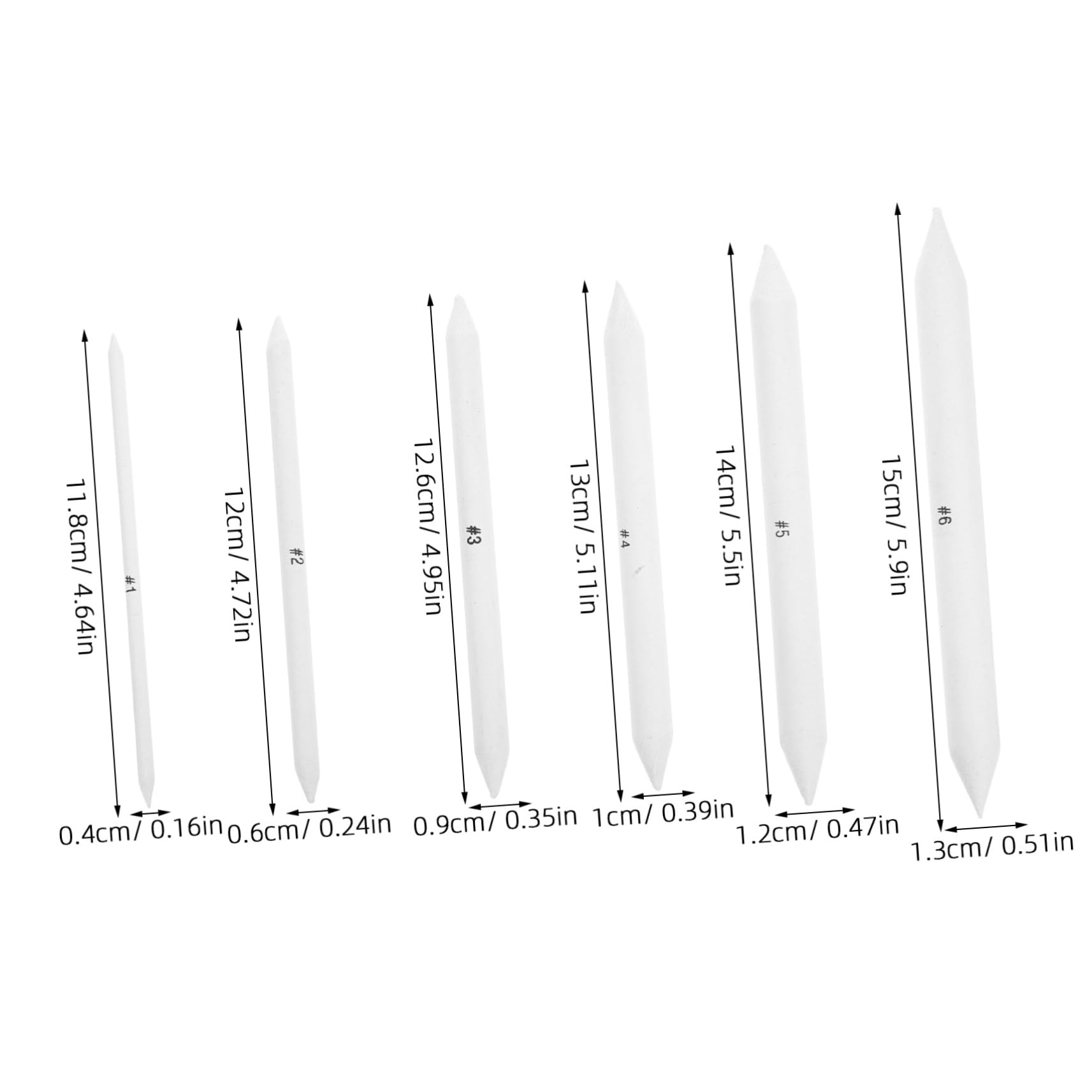 SHINEOFI Sketching Tools 36pcs Solid Sketch Pen Tortillions Blending Sticks Whiteboard Erasers Drawing Supplies for Boys and Girls