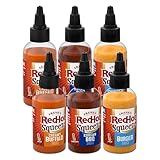 Frank’s RedHot Hot Sauce Variety Pack, Includes 2 Mini Bottles Each of Creamy Buffalo, Korean BBQ, and Burger Flavors, Easy Squeeze Sandwich Spread and Dipping Sauce, 10.2 fl oz