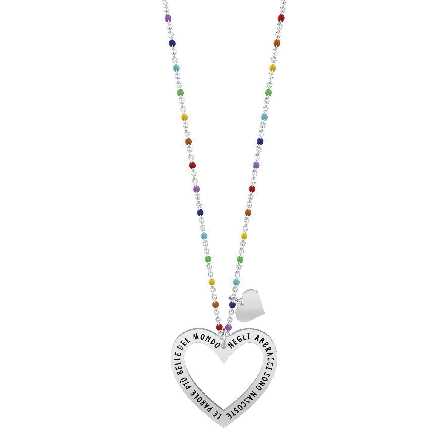 KIDULT - Collana Donna - Cuore | Abbracci - 751013