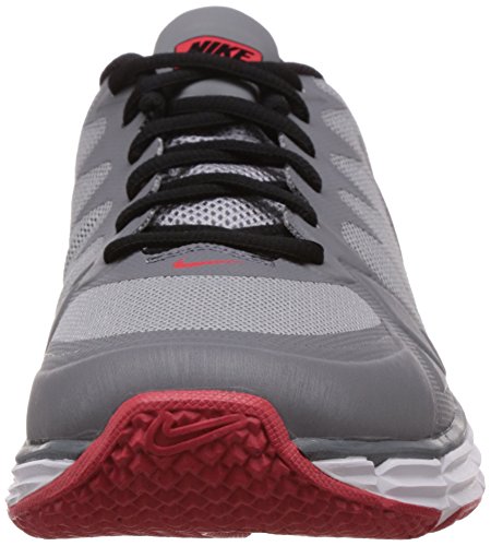 Image of Nike Men's Dual Fusion Tr VI Wolf Grey,Daring Red,Cool Grey,Black Outdoor Multisport Training Shoes -12 UK /India (47.5 EU)(13 US)