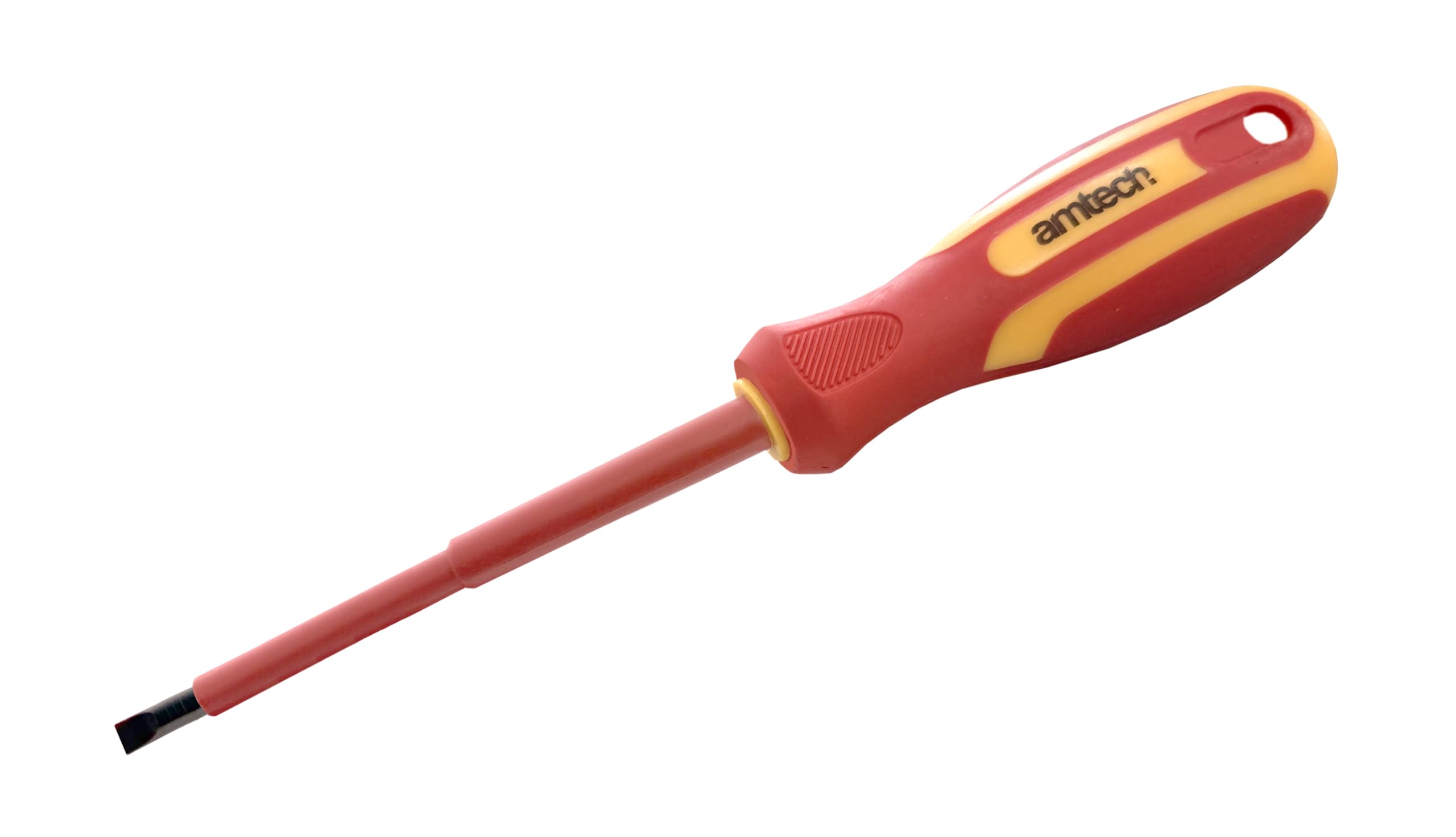 Amtech – VDE Insulated PH3 Screwdriver with CRV Steel Shaft and Comfort Grip – 1000V Rated for Electrical Work – 150mm