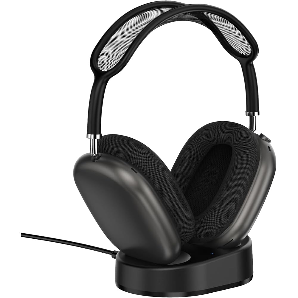 Amazon.co.jp: ROUNKIN AirPods Max 専用 充電スタンド (ブラック 