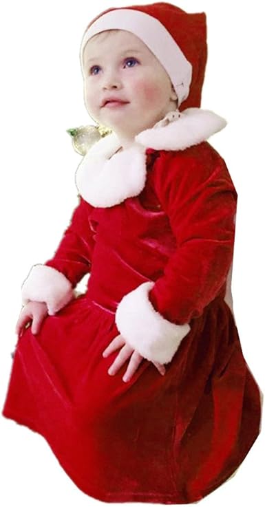 Ouneed Noel Deguisement Bebe Fille Pere Noel Costume En Velours Robe A Manche Longe 12m Rouge Amazon Fr Vetements Ouneed Noel Deguisement Bebe Fille Pere Noel Costume En Velours Robe A Manche Longe 12m Rouge Amazon Fr Vetements