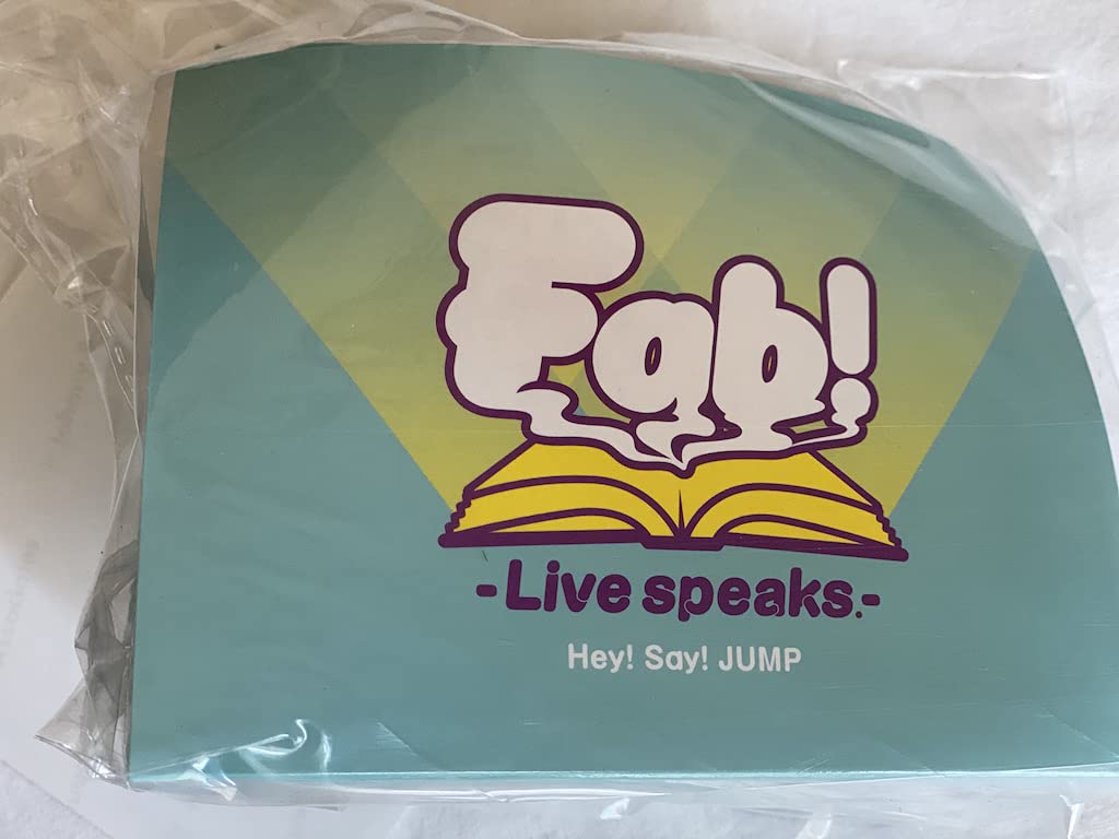 アイドルグッズ Hey! Say! JUMP - Hey!Say!JUMP Fab!-Live speaks- Hey! Say! JUMP】グッズ紹介～平成ジャンプ Fab! -Live speaks