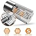 Stocking Stuffers for Men Gifts Christmas Super Universal Socket Tools Gifts for Men: Socket Set with Power Drill Adapter(7-19 MM) Cool Stuff Gadgets forWomen Birthday Gift for DadHusband Adults