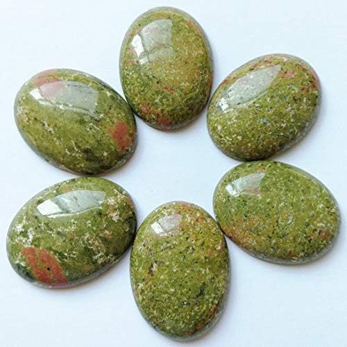 Fashion 12pcs Natural Stone Beads for Jewelry Making Oval cabochon 30x40MM no hloe Charm Mixed Ring Accessories - (Color: India Agate)