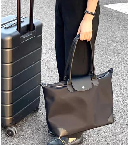 Bolso Tote de Nylon para Mujer, Ligero con Asa Superior miniatura 2