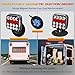 ZUNAICE Wireless Trailer Lights, Adjustable Magnetic LED Trailer Lights with Reflectors, Rechargeable Tow Tail Light Kit for Trucks, Boats, RVs, Campers, IP67 Waterproof