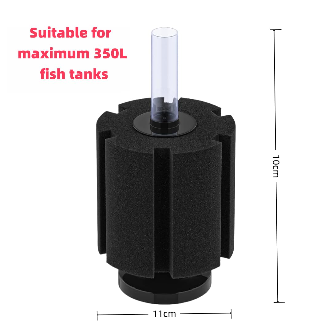 BEGONDIS Aquarium Sponge Filter, Bio-Filtration System for Fish Tank Betta Tank & Breeding Aquariums - Image 2