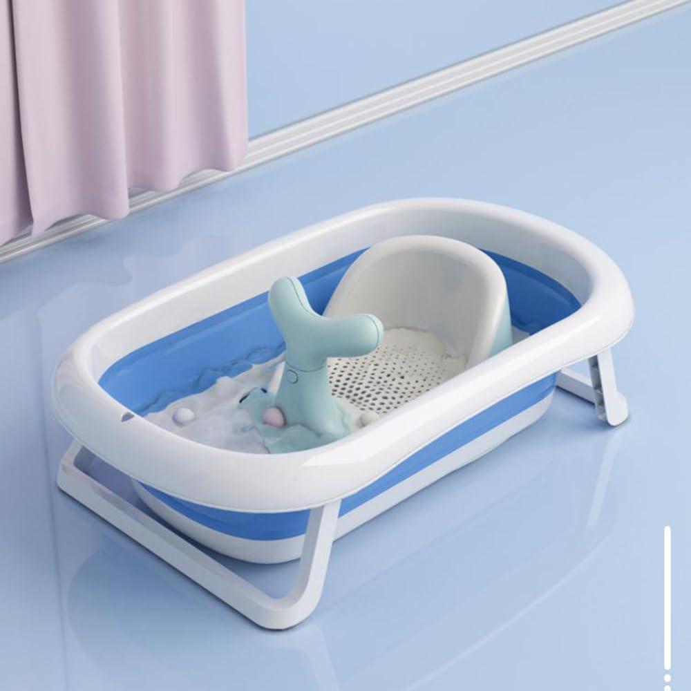 Asiento de baño para bebé con forma de ballena con 4 ventosas, silla de ducha para bebés de 6 a 36 meses, sin suciedad oculta (rosa)